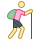 hiking icon